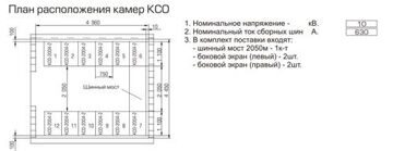 план расположения камер